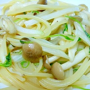 シメジの和風パスタ